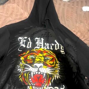 Ed Hardy Black Hoodie